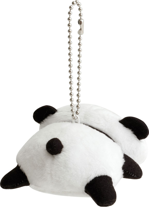 SANX|Tarepanda Plush Keychain Prone怀旧经典系列可爱熊猫毛绒玩偶挂件/包挂|约35×65×70mm