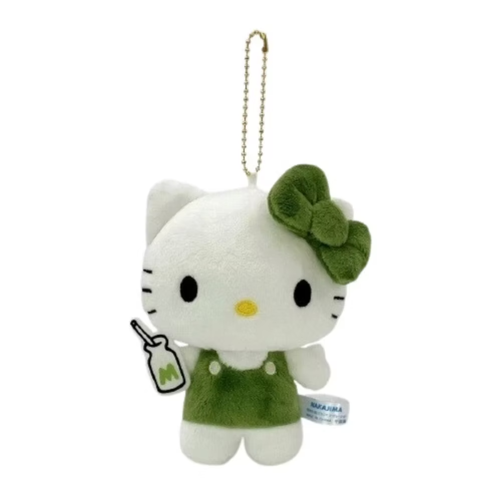 Sanrio|Matcha Hello Kitty POP-UP STORE Mascot Holder /Plush Keychain