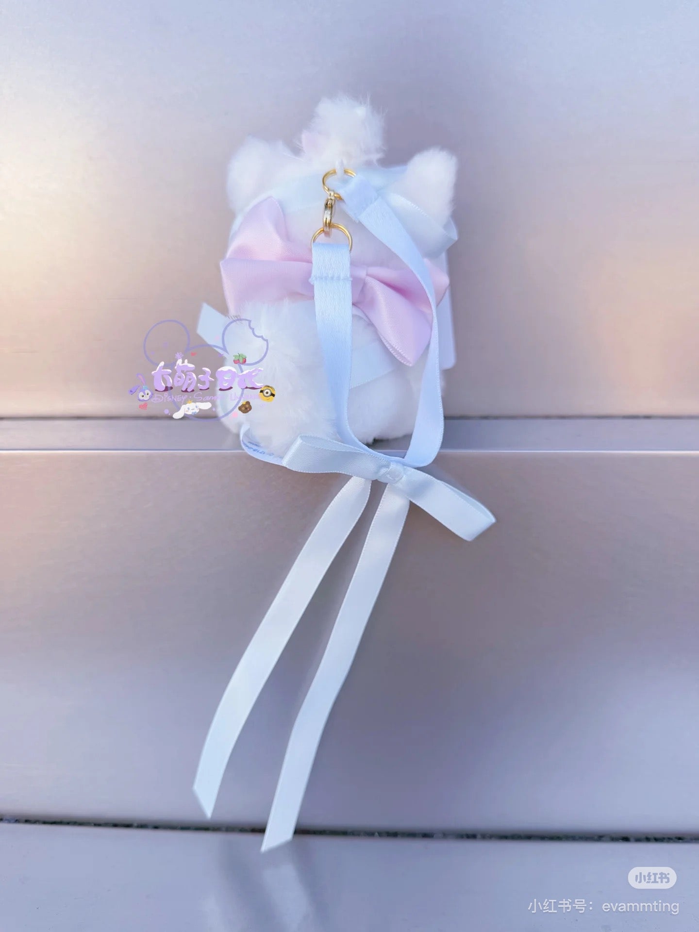 Disney迪士尼|东迪Marie玛丽猫系列毛绒玩偶挂件/包挂