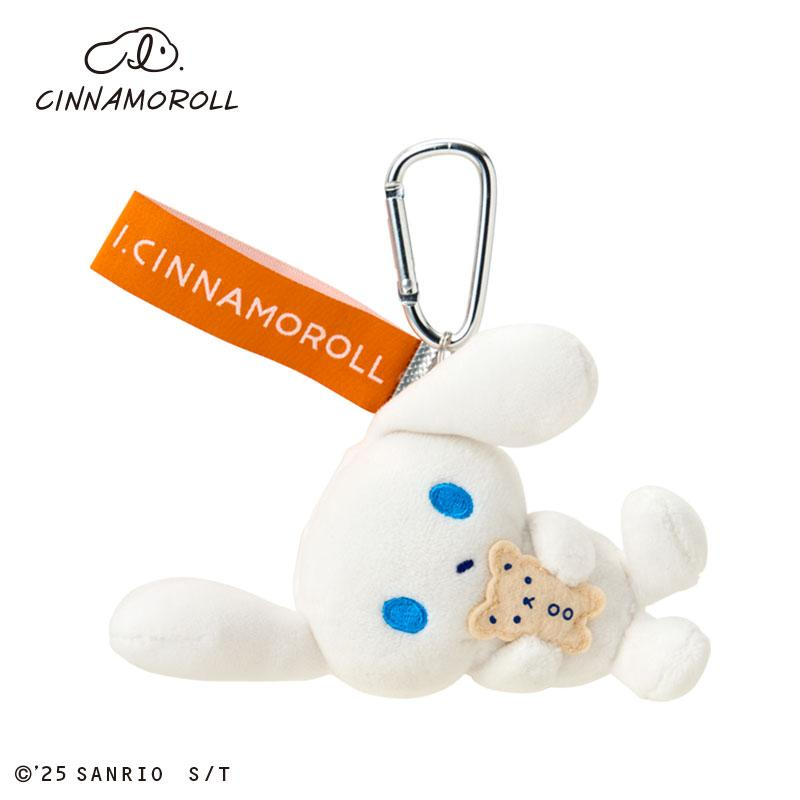 Sanrio|I.Cinnamoroll Love yourself more Mascot Holder /Plush Keychain| 11×5×9cm approx.