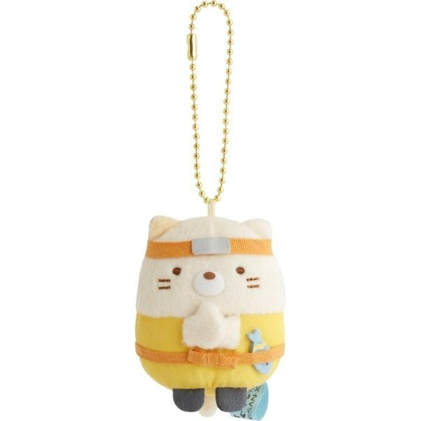 Sumikko gurashi|Ninja Training Mascot Holder /Plush Keychain|60×50×45mm approx.