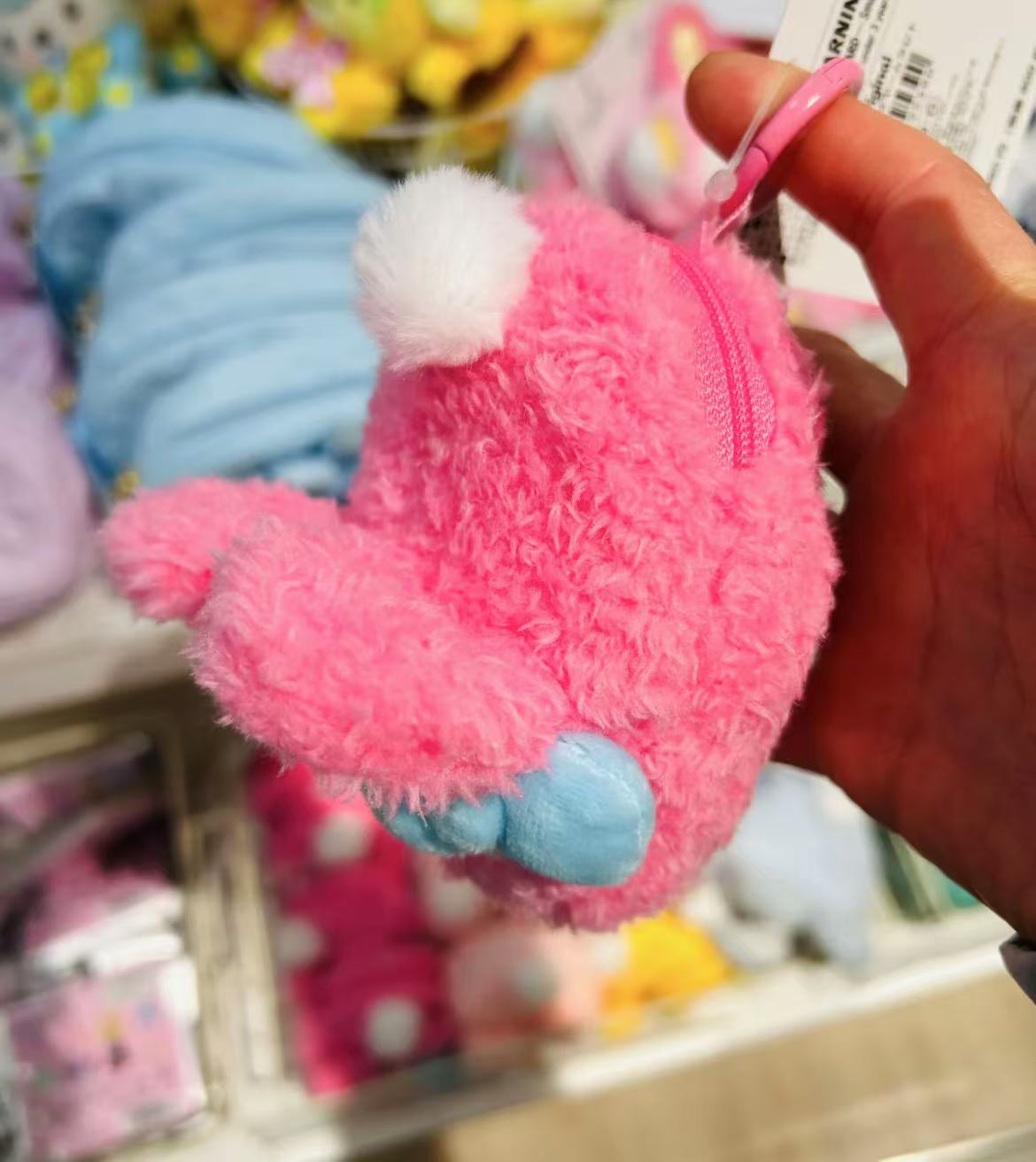 Sanrio|Spring Rabbit Mini Pouch Charm|11.6 x 10.3 x 6.3cm approx.