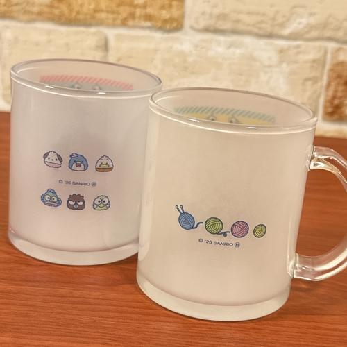 Sanrio|Hapidanbui Boys 5th Anniversary Glass Mug|φ73×H92mm approx.