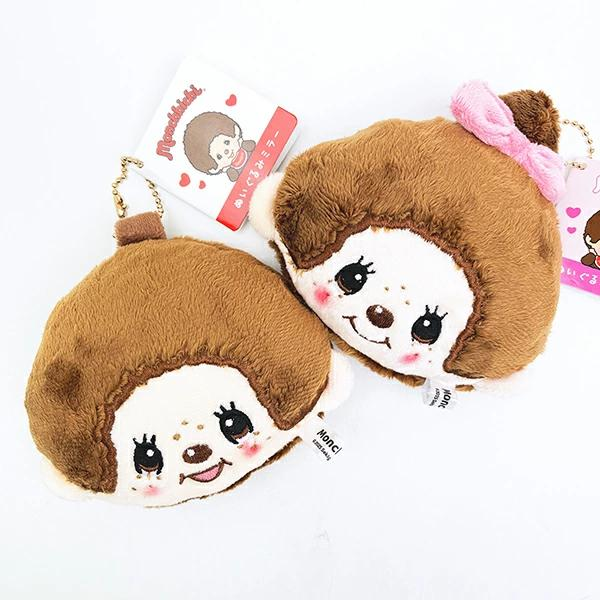 Monchhichi|Plush Mirror Keychain|H115 x W115 x D40mm approx.