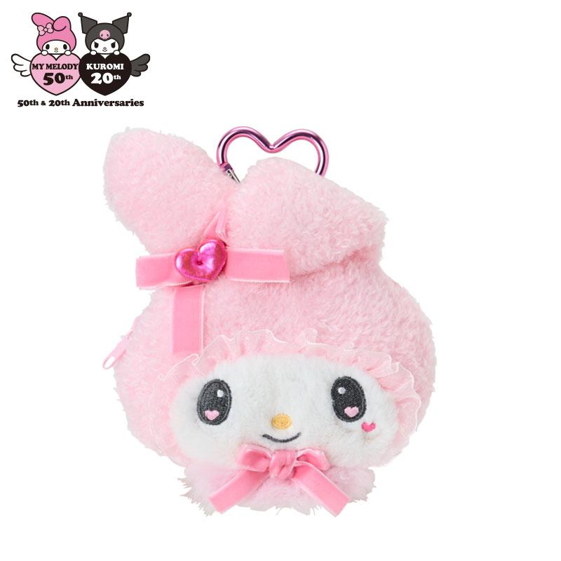Sanrio|Kuromi & My Melody : Melousa Romiusa Mini Pouch|13×4×13.5cm approx.