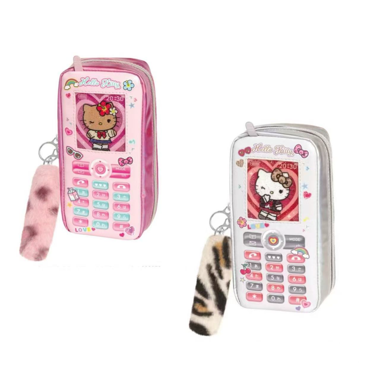 Hello Kitty 折りたたみ携帯電話　au Sanrio｜Hello Kitty Tokimeki Heisei Kogal After School Girls Flip