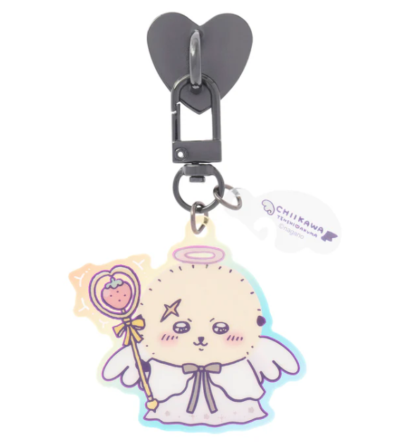 chiikawa|Angel♡Demon Mascot Holder /Plush Keychain|H100 x W55mm approx.