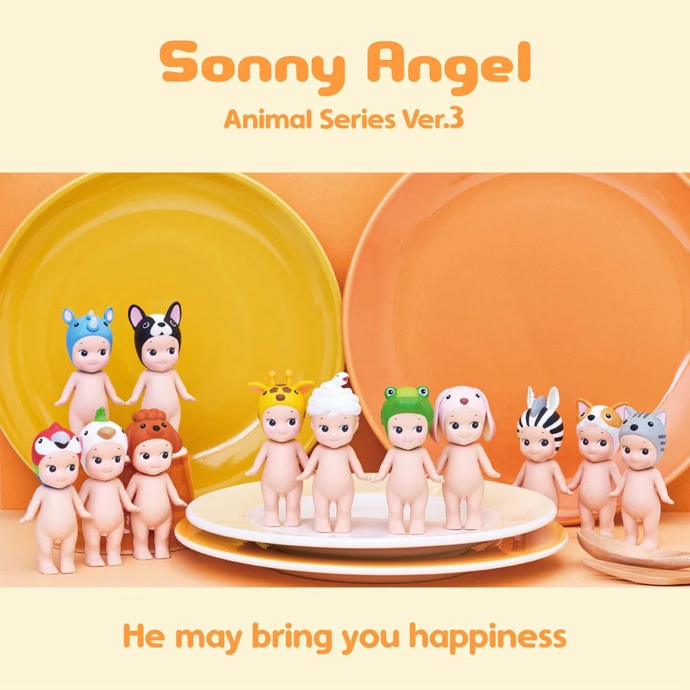 Sonny Angel|Animal 3 Figure mystery bag/blind box/All 12 types|1pcs