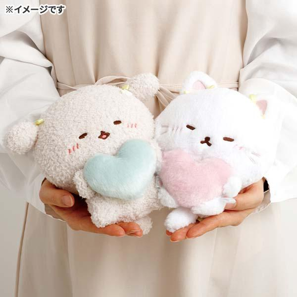 Ishiyowachan|Love My Favorite Idol Blue Heart Yellow Ribbon Plush Dolls/Plush Toy|160×175×100mm approx.