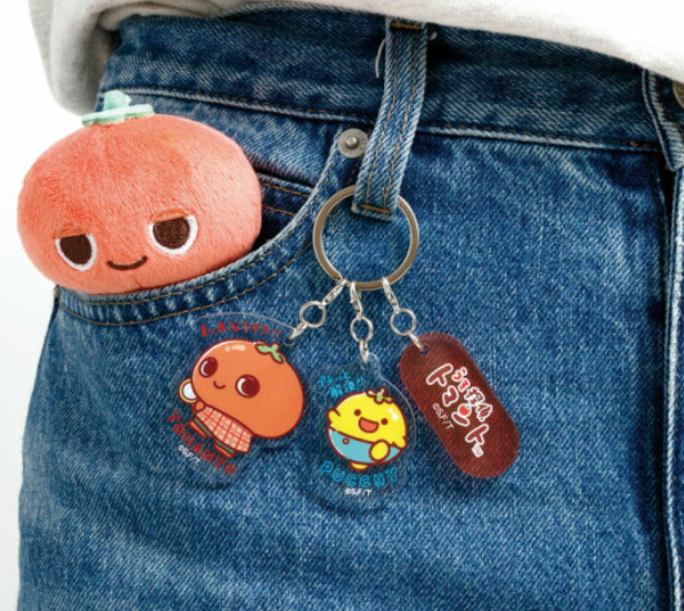 SANX|Uso Tantei Tomanto Acrylic Keychain 3 Charm|165×110mm approx.