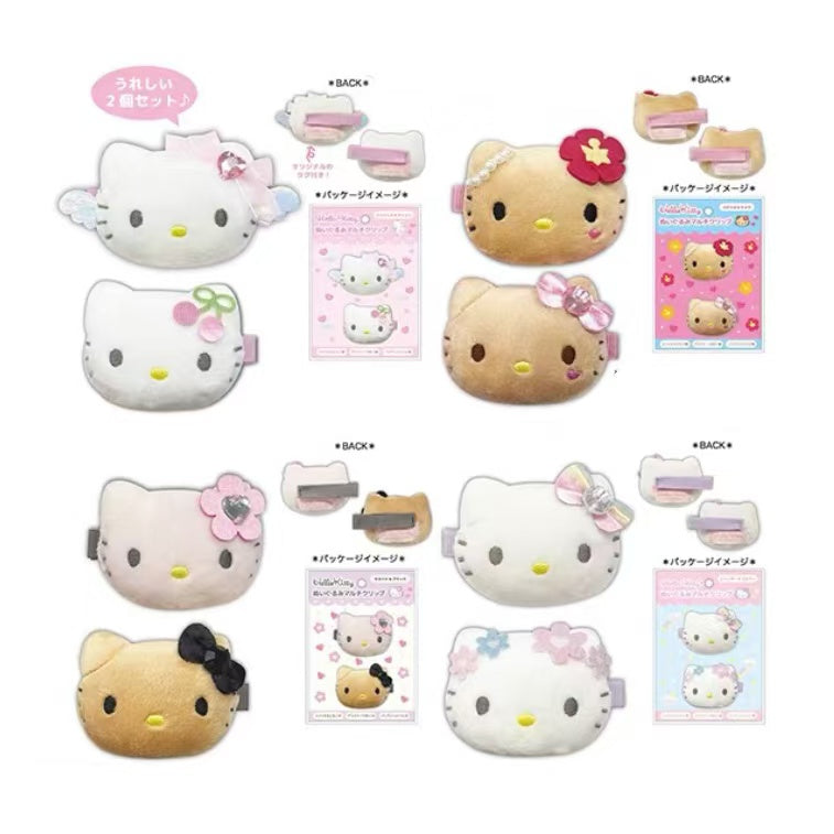 Hello kitty|Lolita Plush Multipurpose Clip Set|H48 x W80 x D20mm approx.