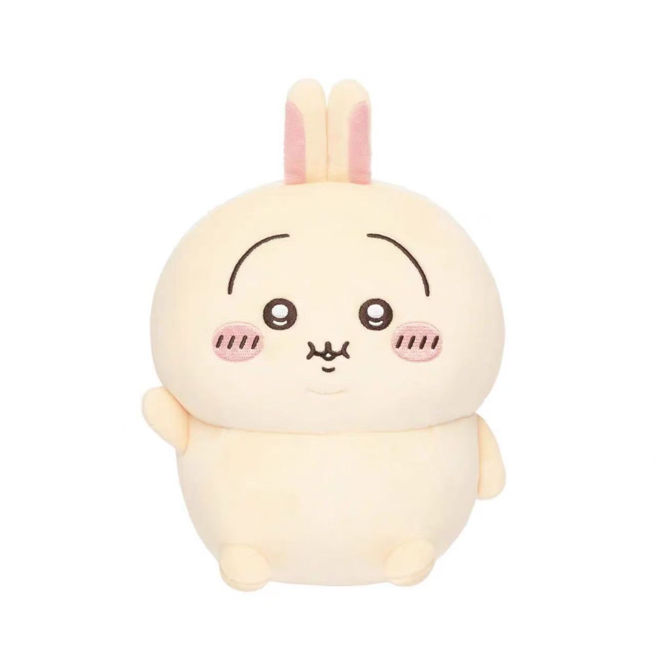 chiikawa|Weighted! Chubby Cuddly Hand-sized Plush Dolls/Plush Toy|H190 x W160 x D130mm approx.