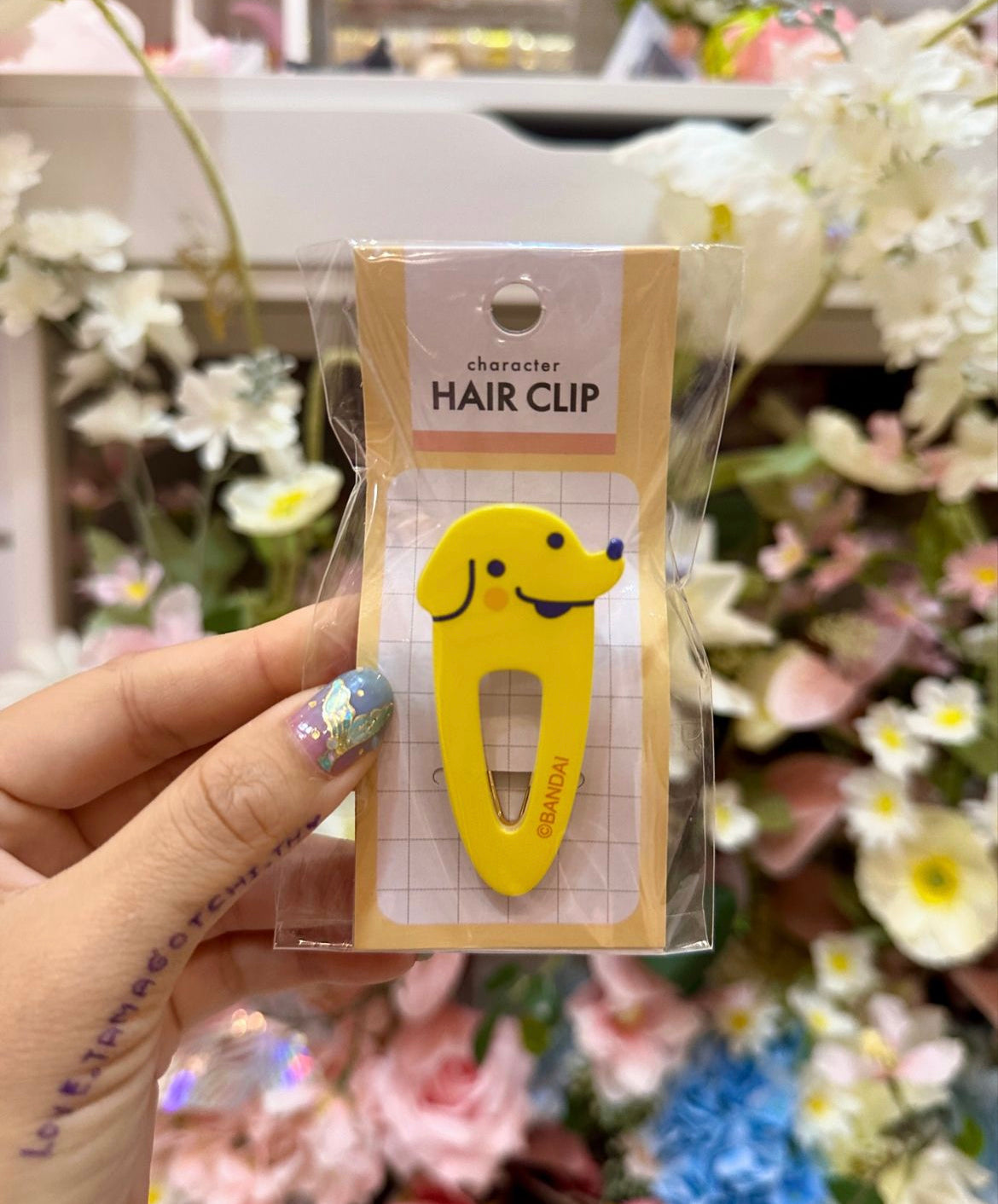 Tamagotchi|Potchichi Hair Clip|H70 × W35 × D15mm approx.