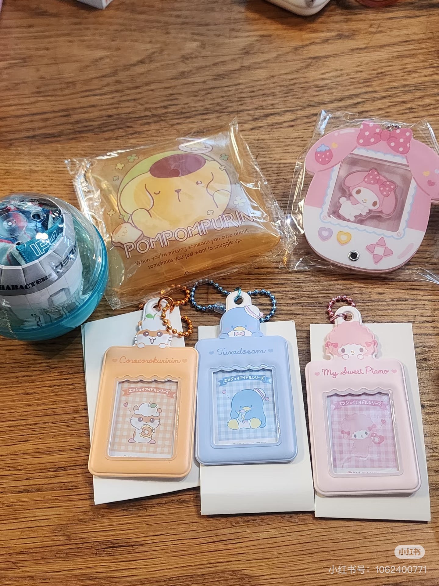 Sanrio|Surprise Mini Holder for Photobooth: Pink mystery bag/blind box/All 10 types|1pcs