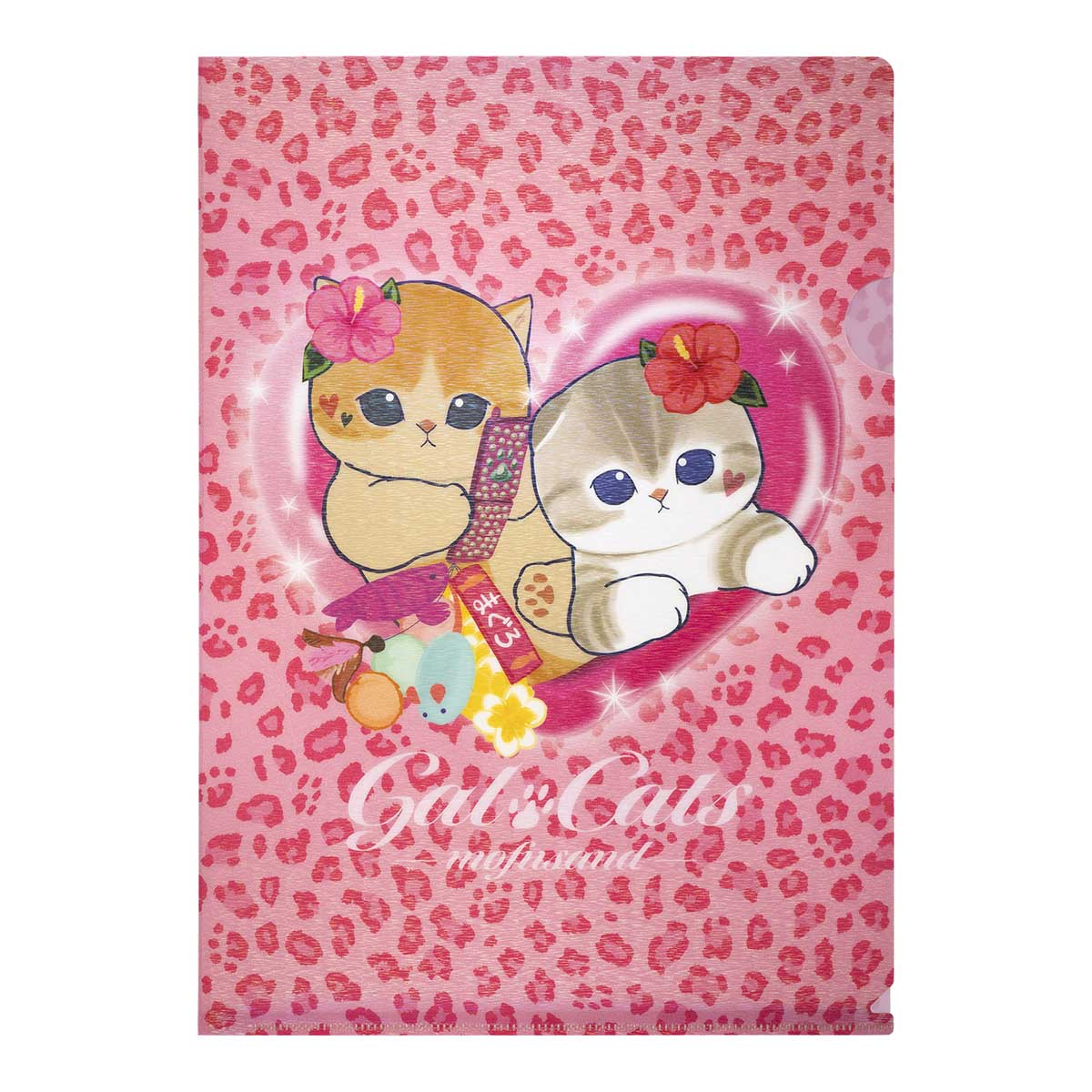 Mofusand|Gyarunyan Girl Collection Hologram Clear File|80mm approx.