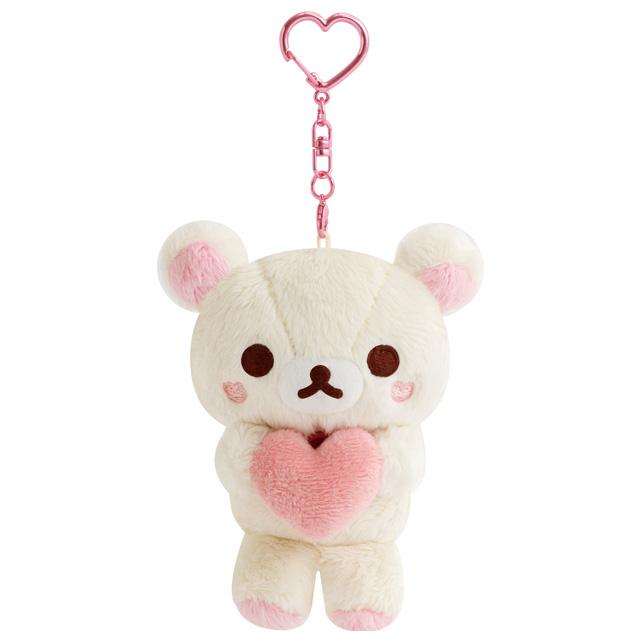 Sanx|Universe "Heart" Rilakkuma Mascot Holder /Plush Keychain|H100 x W85 x D50mm approx.