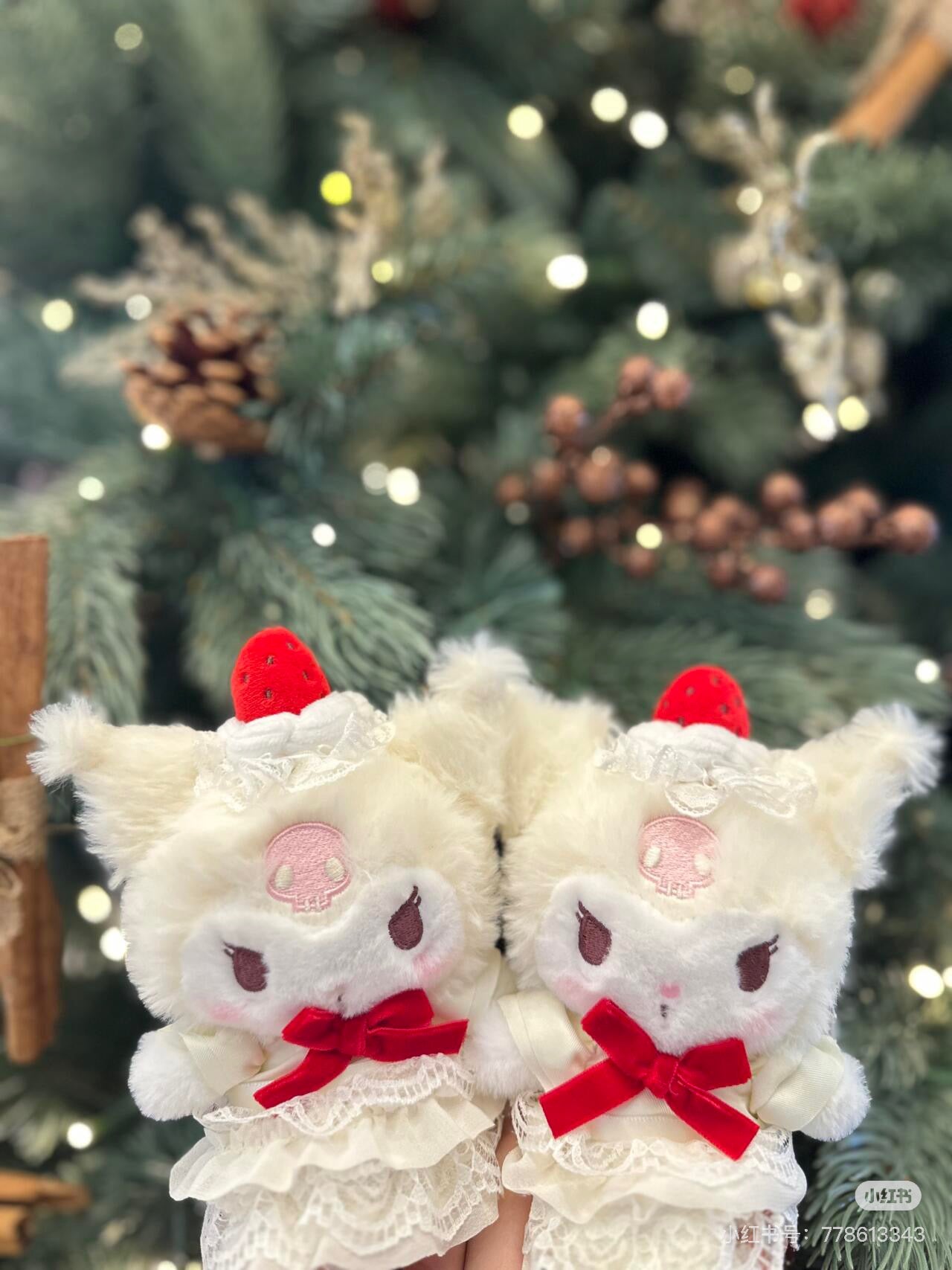 【limit 1】Sanrio|strawberry Shortcake Mascot Holder /Plush Keychain|10 x 6 x 13.5cm approx.