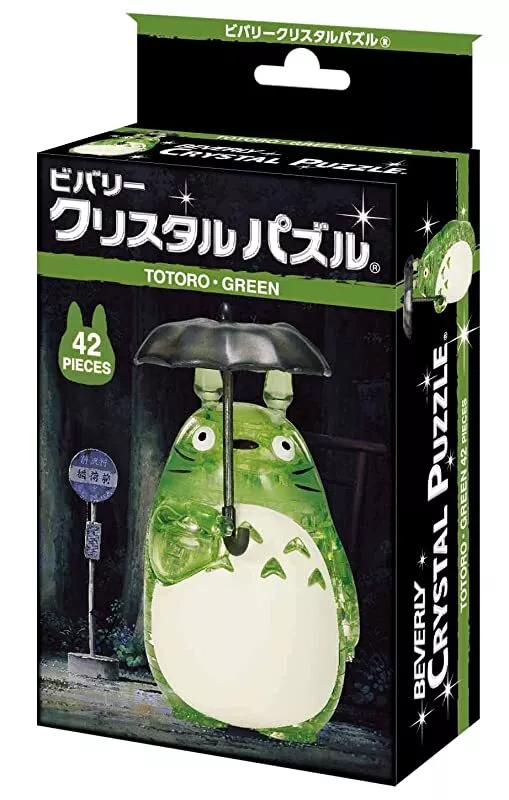 My neighbor totoro|Beverly Crystal 3D Puzzle Studio Ghibli |95×175×48mm approx.