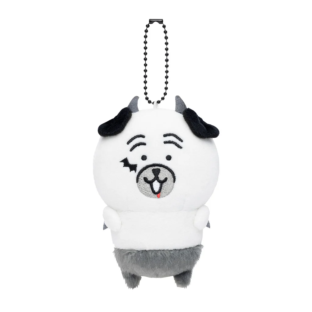 Nagano嘲讽熊|Characters Devil Pagmascot万圣节小恶魔老头狗毛绒挂件/包挂|约H120 x W75 x D50mm