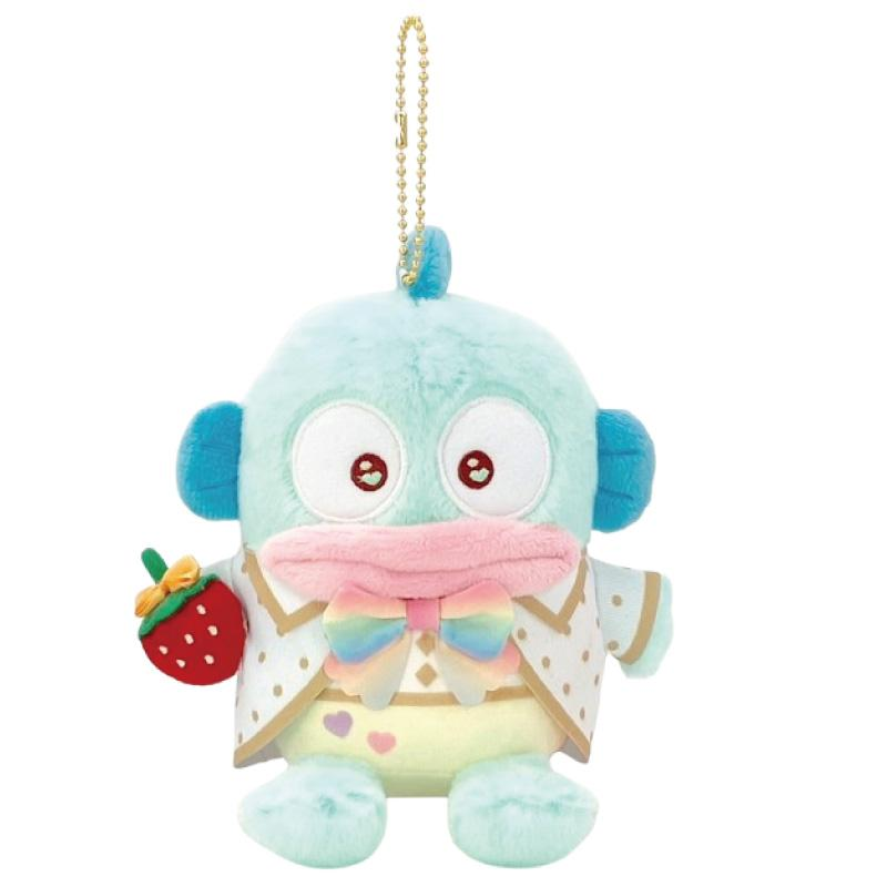 Sanrio|Strawberry Newspaper 50th Anniversary Mascot Holder /Plush Keychain|12×14.5×6cm approx.Approx.