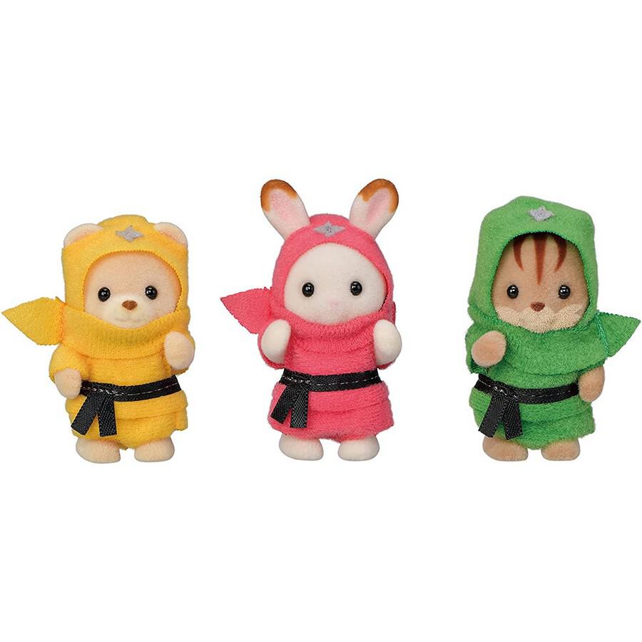 SylvanianFamilies森贝儿家族|Baby Trio (Ninja)忍者三人组/套组/玩具/过家家