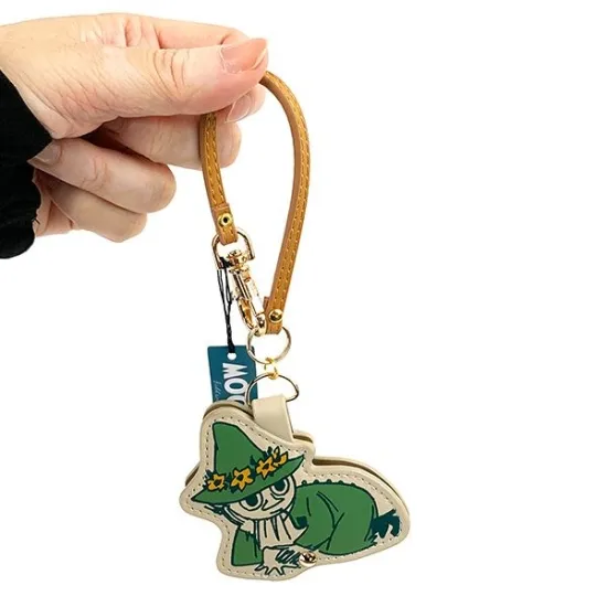 Moomin|A strap keychain watch with a die-cut pouch watch|17.5cm 9×7.5cm approx.