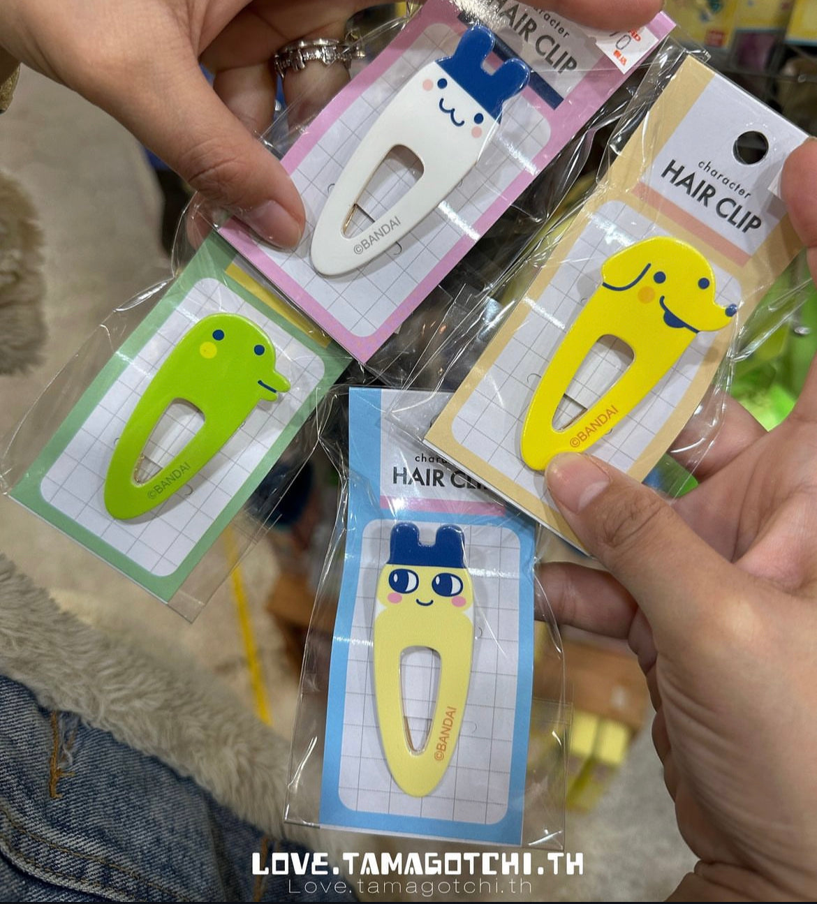 Tamagotchi|Potchichi Hair Clip|H70 × W35 × D15mm approx.