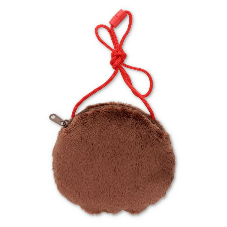 Monchhichi|Mascot Neck Pouch|H12.5×W13.5×D2.5cm approx.