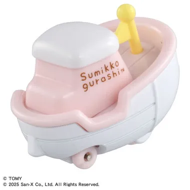 Tomica|Sumikkogurashi Dream Boat Shirokuma|78 x 41 x 39mm approx.