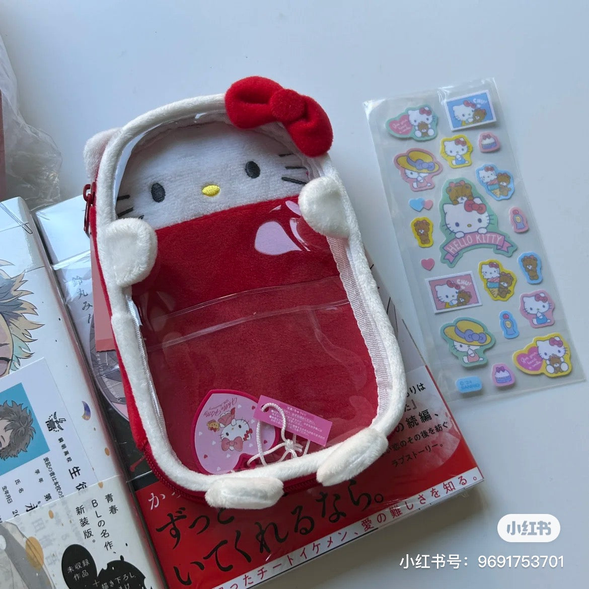 Sanrio|Enjoy Idol Acrylic Stand Holder|11.5×2.5×18cm approx.