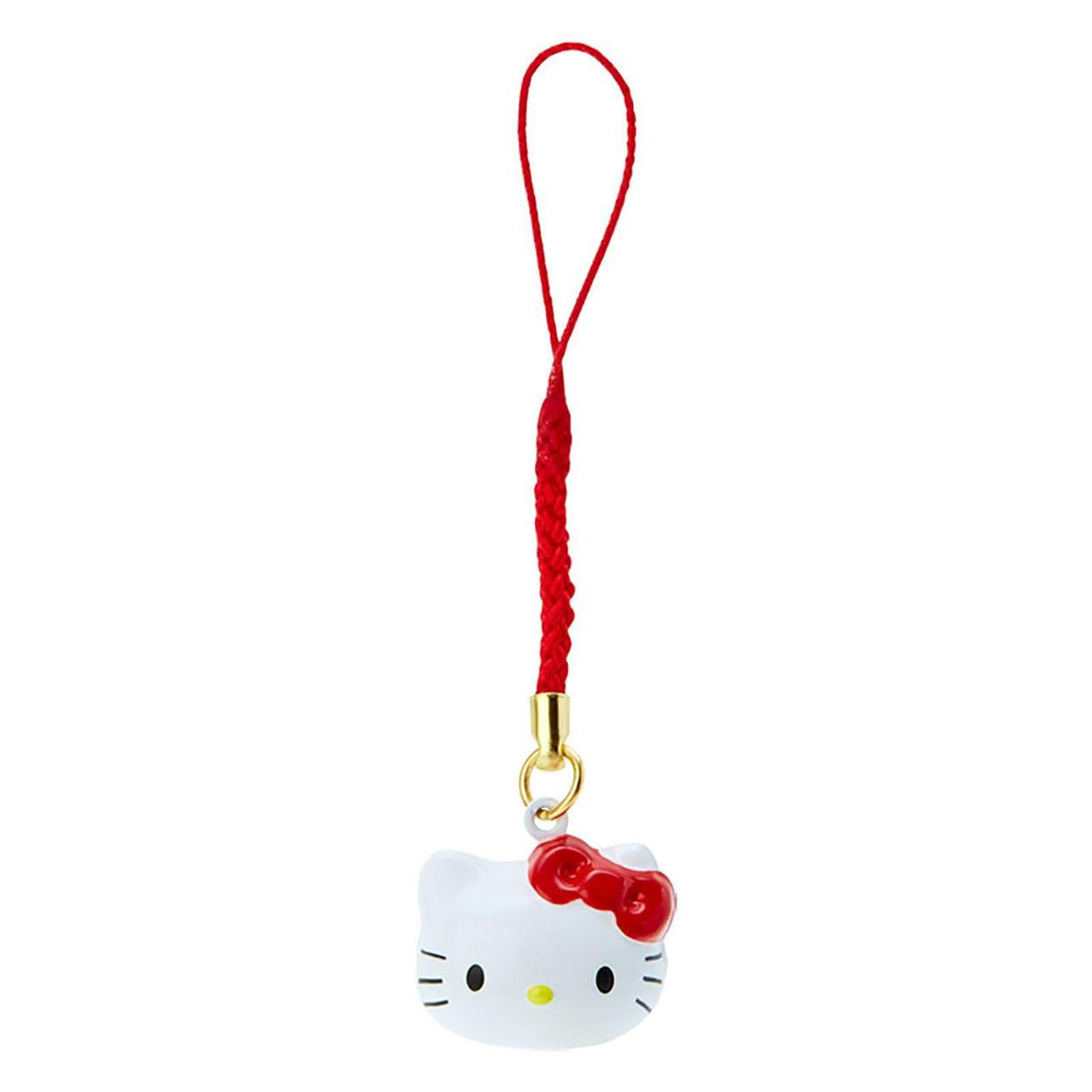Sanrio|Face Shaped Bell Phone Charm|5.3 x 4.7 x 2.6cm approx.