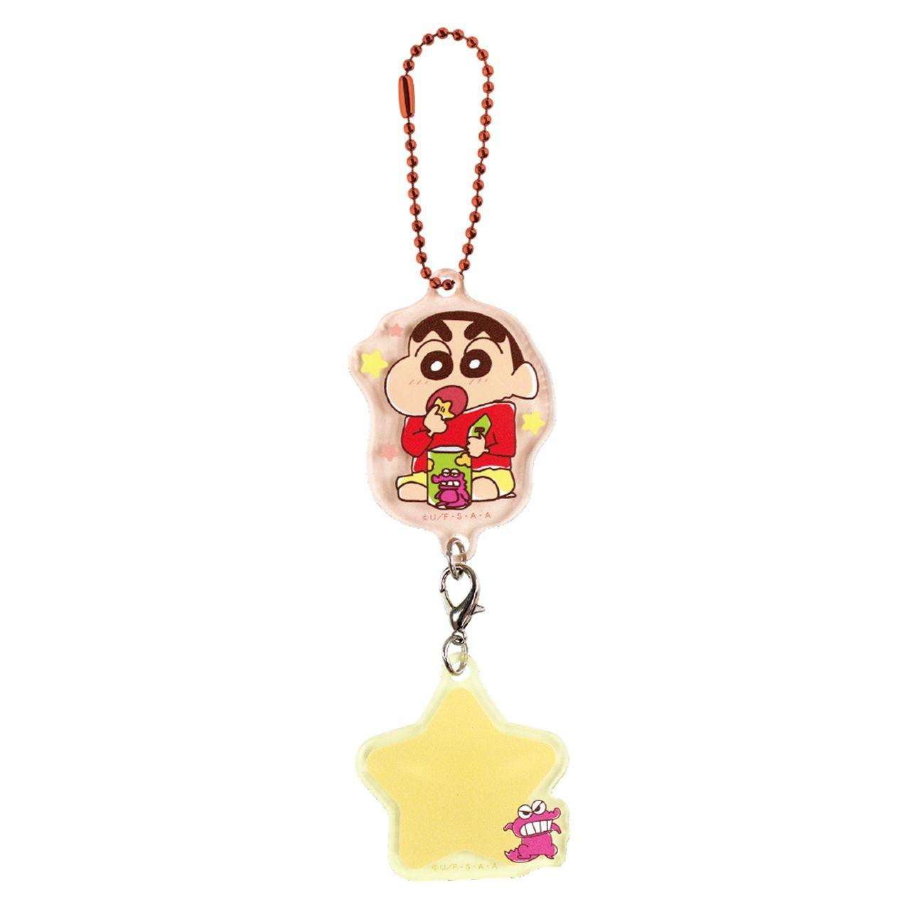 Crayon shin-chan|Swaying Keychain|66×60×3mm approx.