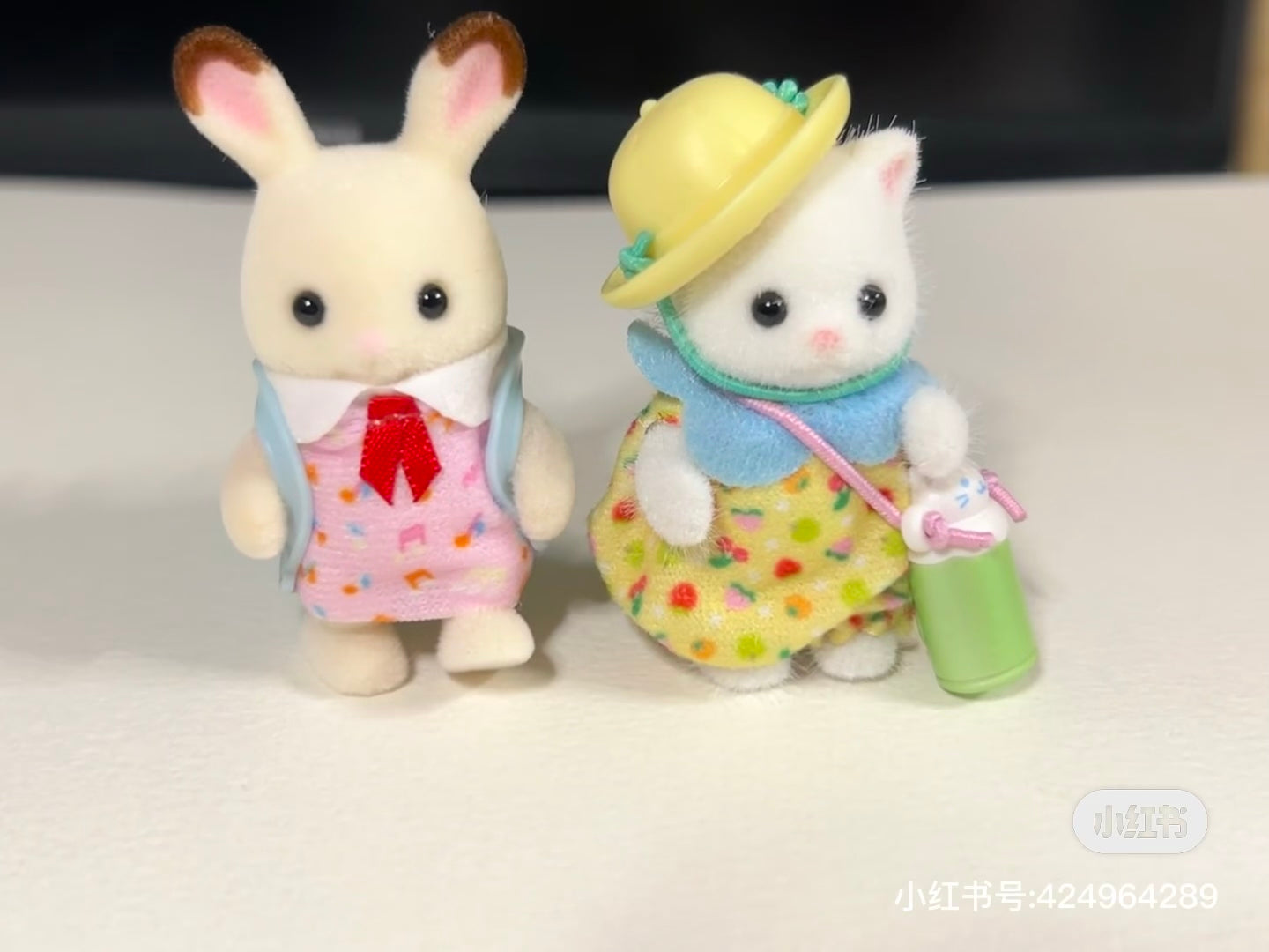 SylvanianFamilies森贝儿家族| Nursery Friends - Walk Along Duo幼儿园小朋友去上学漫步二重奏套组/玩具/过家家5747