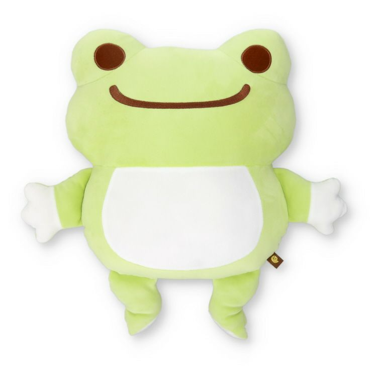 Pickles Frog|Cushion Plush Dolls/Plush Toy|H31 x W29 x D11cm approx.