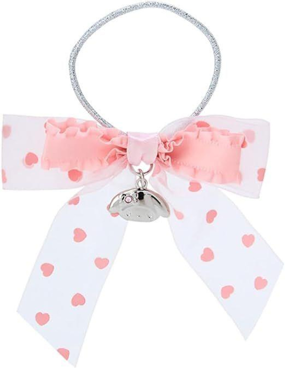 Sanrio|Organdy Ribbon Ponytail Holder|8×0.8×8cm approx.