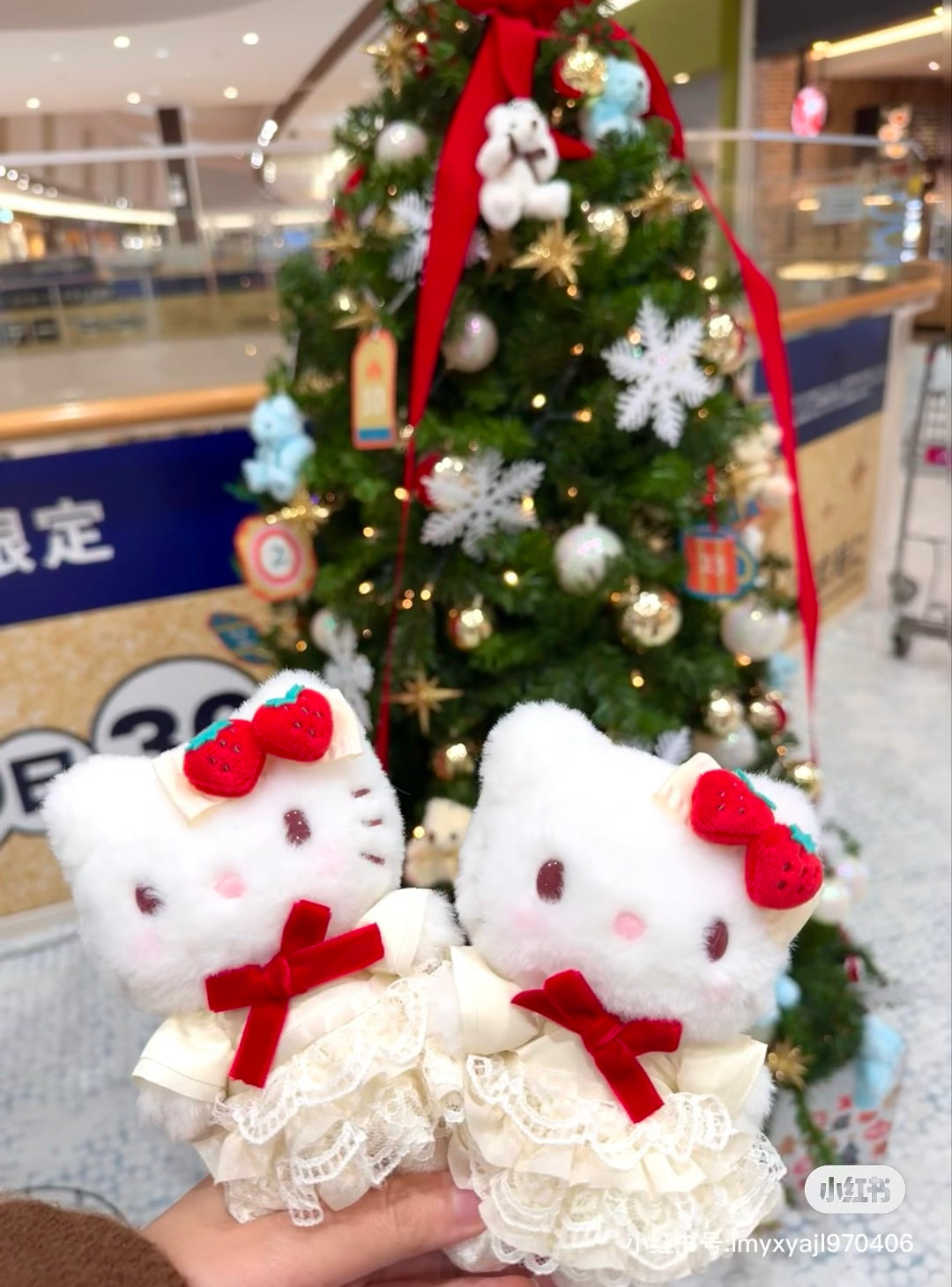 【limit 1】Sanrio|strawberry Shortcake Mascot Holder /Plush Keychain|10 x 6 x 13.5cm approx.