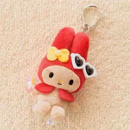 Sanrio|Me% HELLO KITTY x ST. LOWRYS FARM Collaboration Mascot Holder /Plush Keychain
