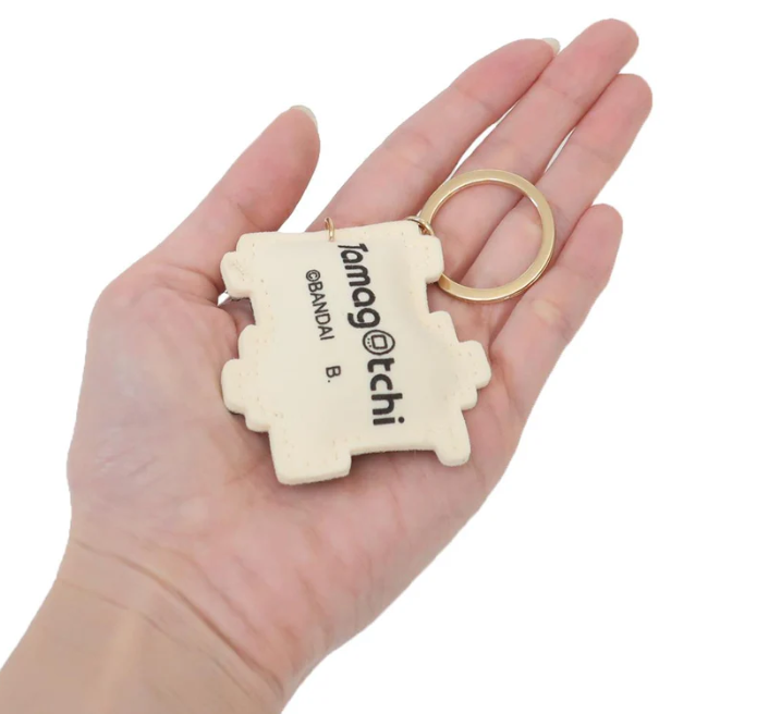 Tamagotchi|Rhinestone Keychain/Keyring|50 x 60 x 20mm approx.