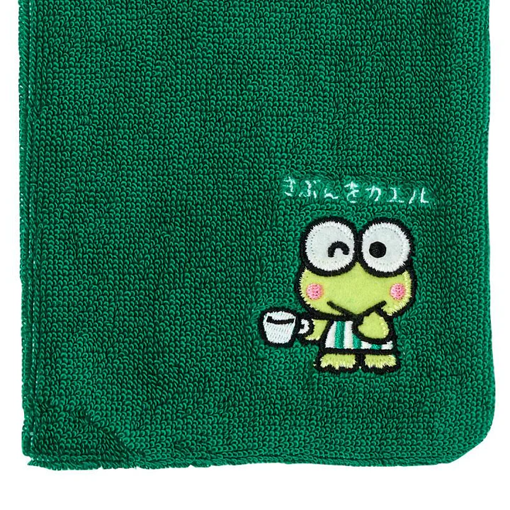 Sanrio|Everyday Kero Kero Keroppi Frog Absorbent Pouch for Umbrella & Water Bottle|2.5×1×25cm approx.