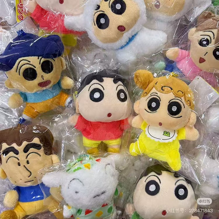 Crayon shin-chan|Characters Mascot Holder /Plush Keychain|11.0 x 12.0 x 5.5cm approx.