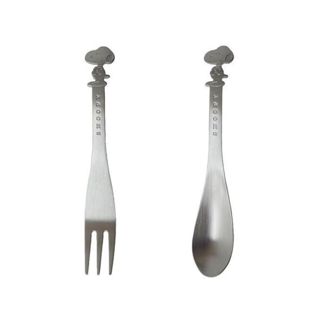 Snoopy史努比|PEANUTS不锈钢餐具M号 |约长135mm