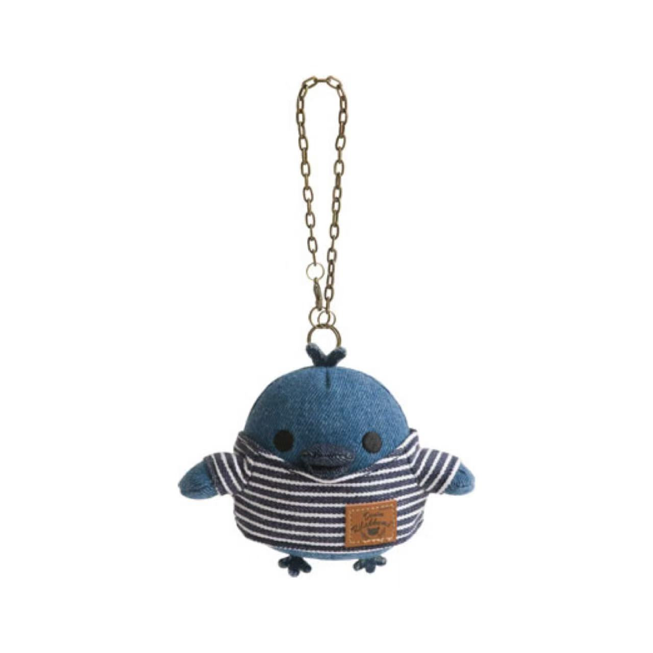 【limit 1】Rilakkuma|Kurashiki Denim House Mascot Holder /Plush Keychain|125×105×55mm approx.