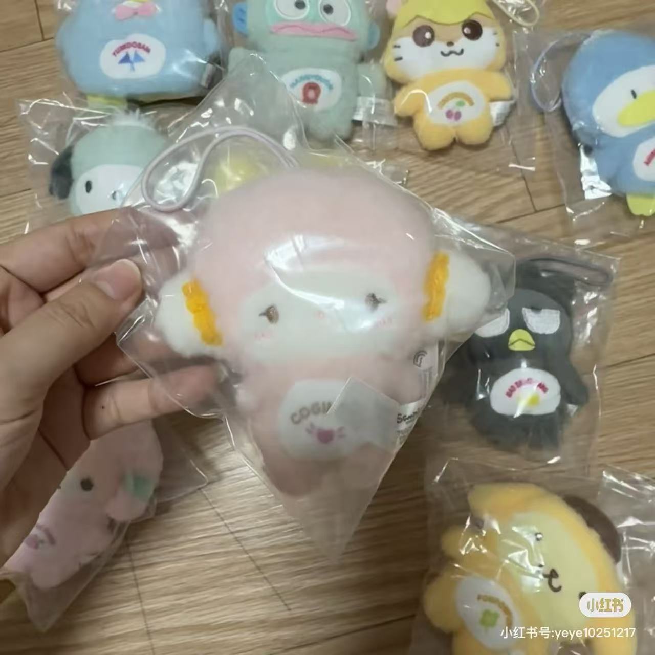 Sanrio|My Deco Bag Characters Dress Up Plush Keychain mystery bag/blind box/All 10 types|1pcs