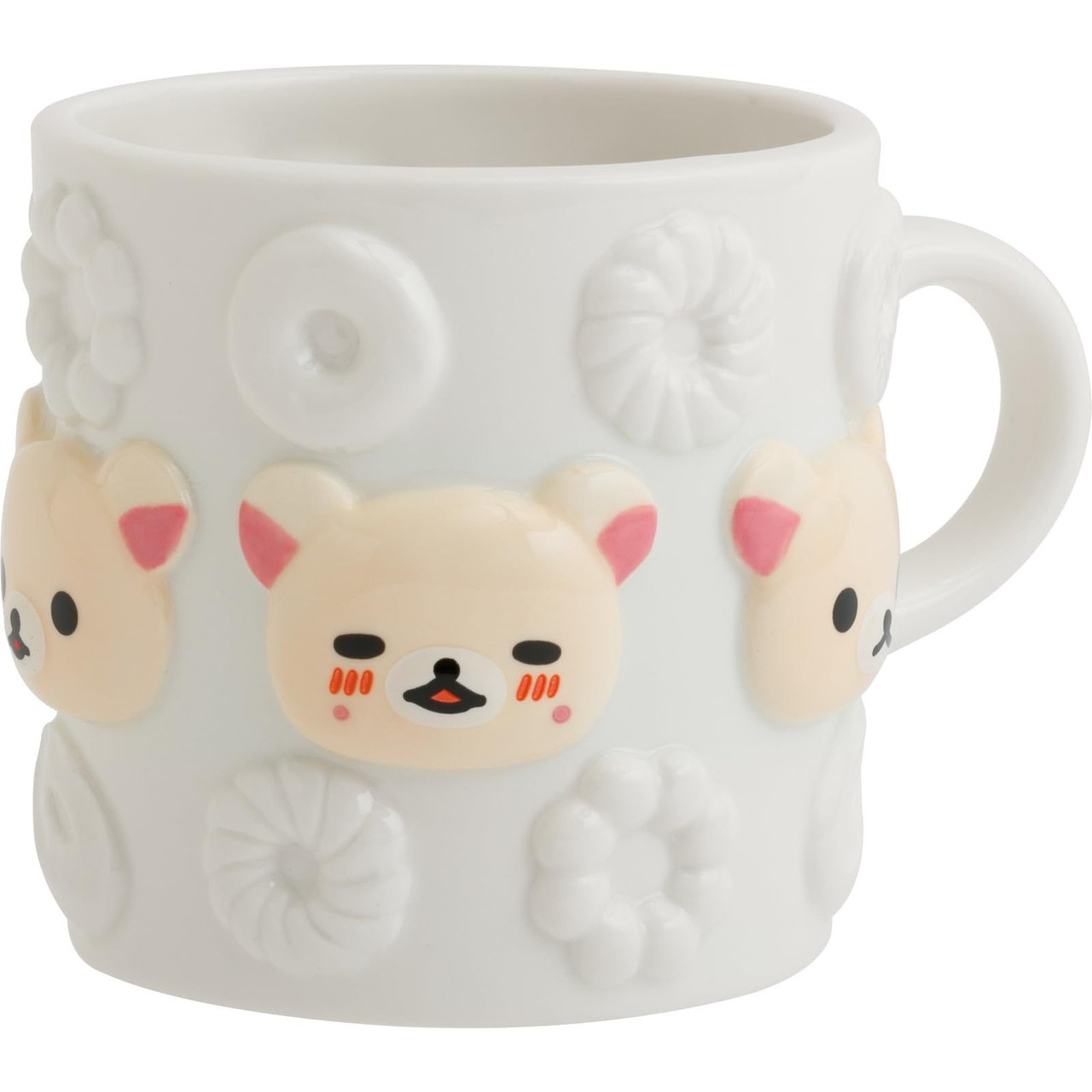 Rilakkuma|Mister Donut Mascot Mug|100 x 110 x 110 mm approx.