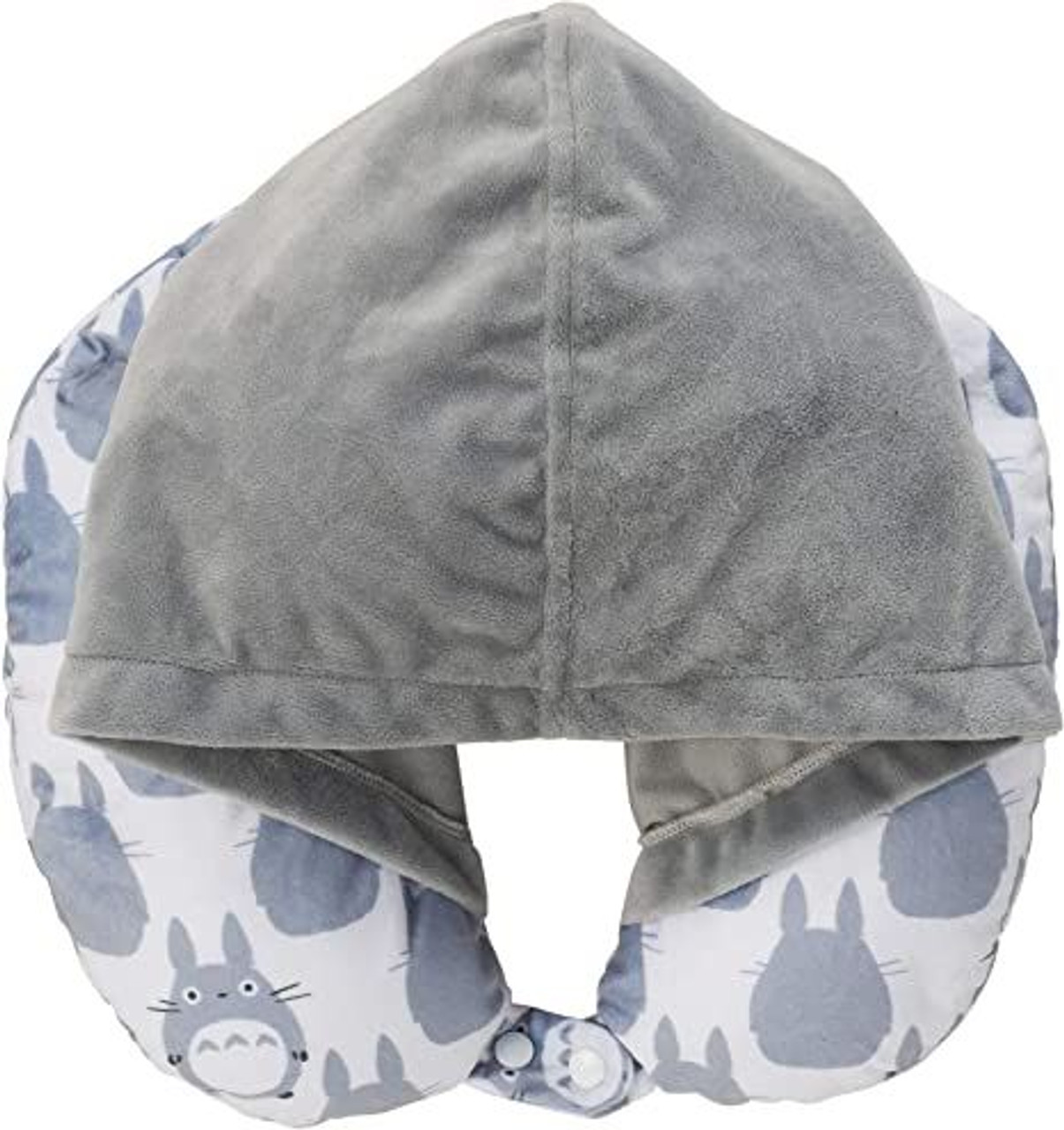 My neighbor totoro|Marushin Hooded Travel Pillow My Neighbor Totoro Large Totoro吉卜力宫崎骏龙猫连帽2ways可收纳颈枕/抱枕/靠垫/两用u型枕|约H35 x W33cm