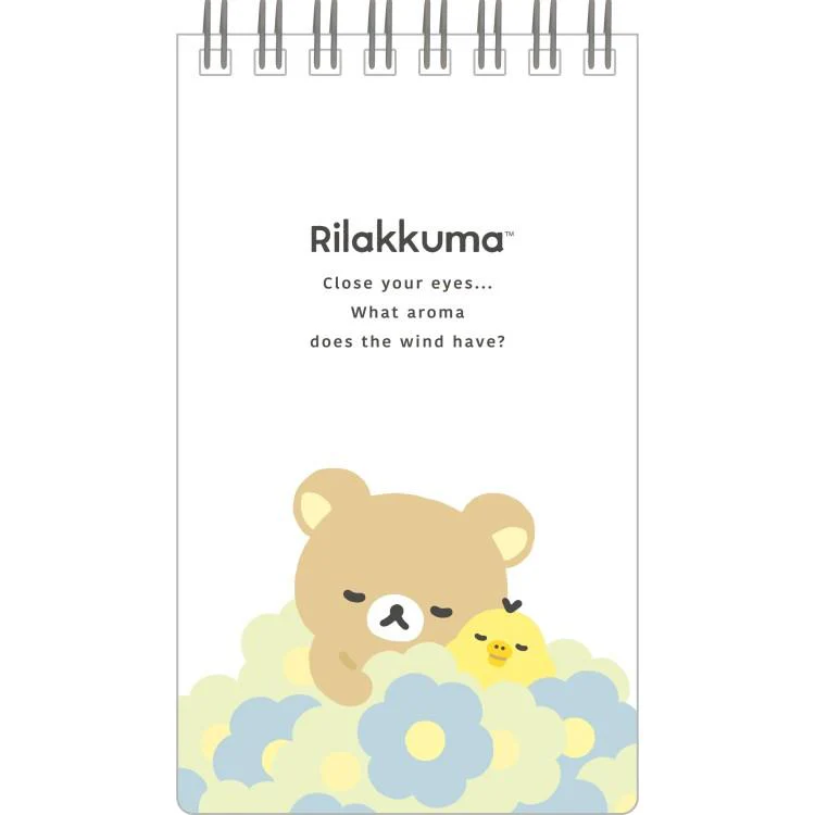 Rilakkuma|Flower Kiiroitori & Rilakkuma Memo |135×80mm approx.