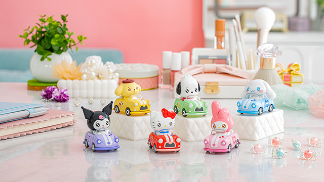Sanrio|Tomica TUNES Diecast Car mystery bag/blind box/All 6 types|1pcs