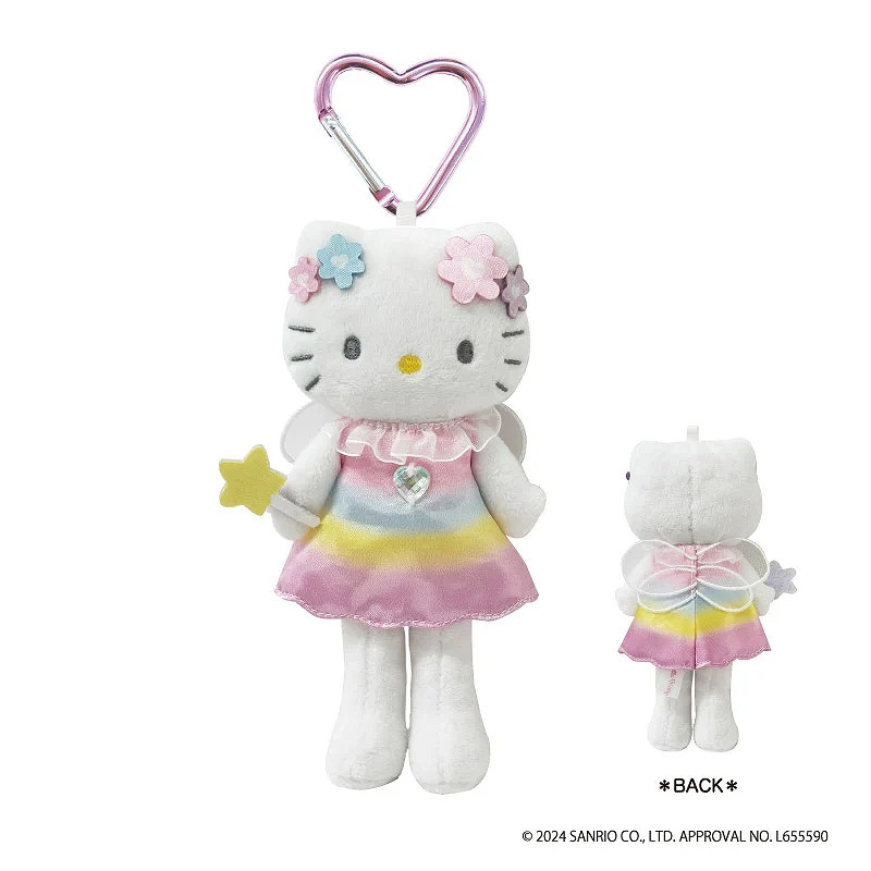 【limit 1】HelloKitty|Style Up Mascot Holder /Plush Keychain|H14.7 × W7.0 × D4.2 cm approx.