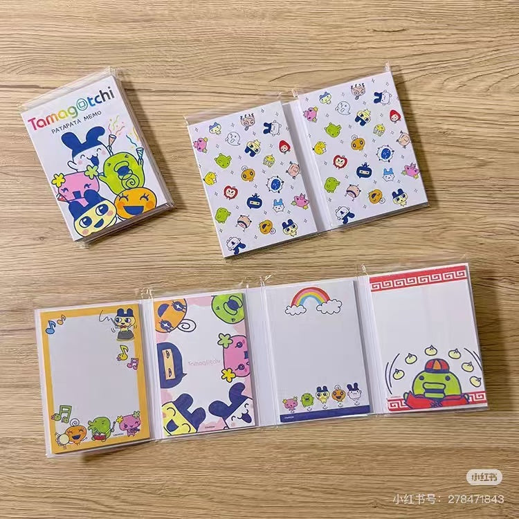 Tamagotchi|Flip Memo Pad|W77 x H108 x D12mm approx.