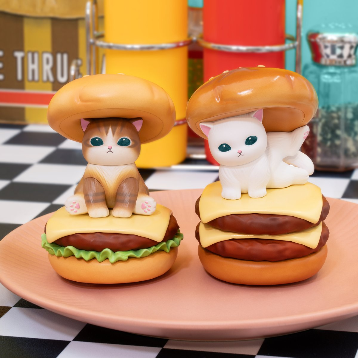 Mofusand|Hamburger Meow mystery bag/blind box/All 8 types|1pcs